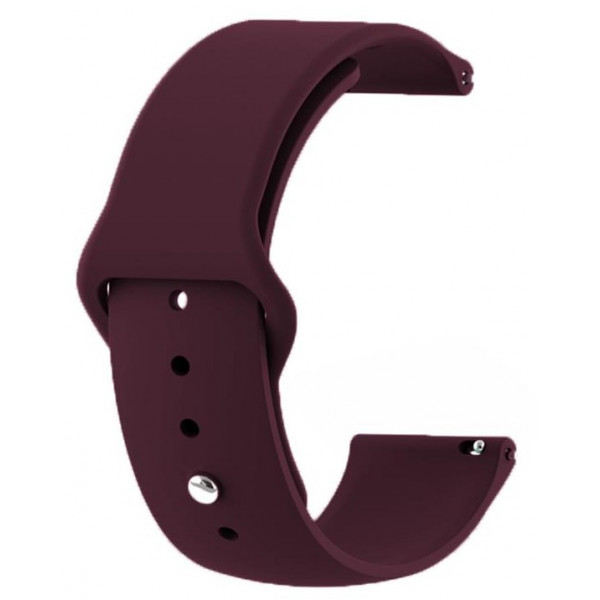 Фото - Ремешок для смарт-часов BeCover for Xiaomi iMi KW66/Mi Watch Color/Haylou LS01/LS02 Purple-Wine (706358)