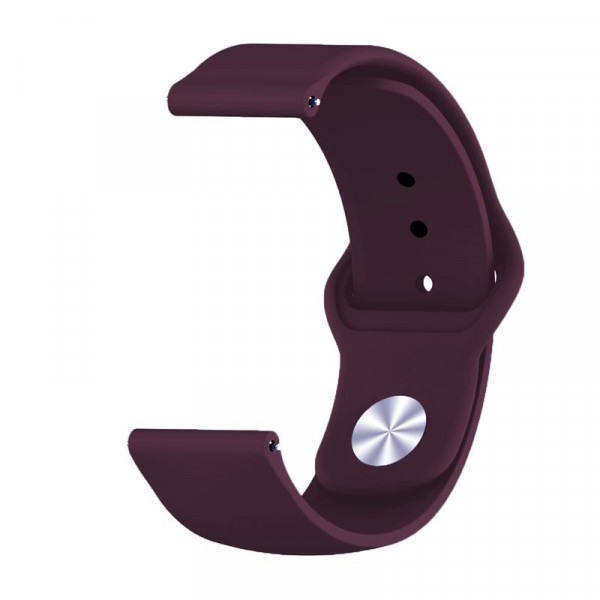 Фото - Ремешок для смарт-часов BeCover for Xiaomi iMi KW66/Mi Watch Color/Haylou LS01/LS02 Purple-Wine (706358)