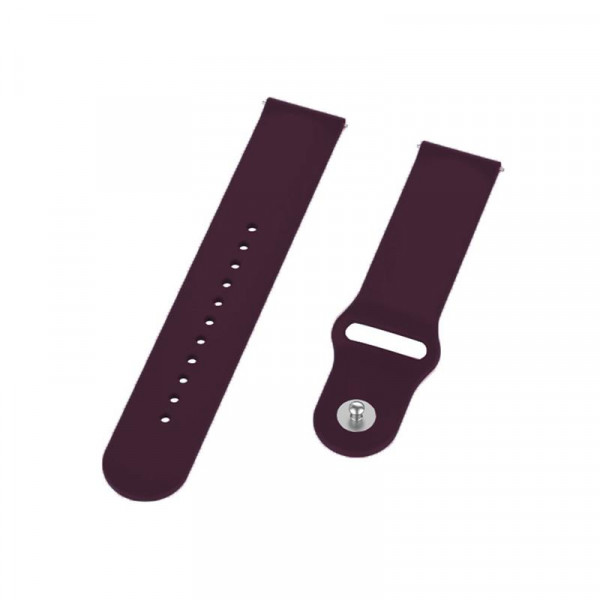 Фото - Ремешок для смарт-часов BeCover for Xiaomi iMi KW66/Mi Watch Color/Haylou LS01/LS02 Purple-Wine (706358)