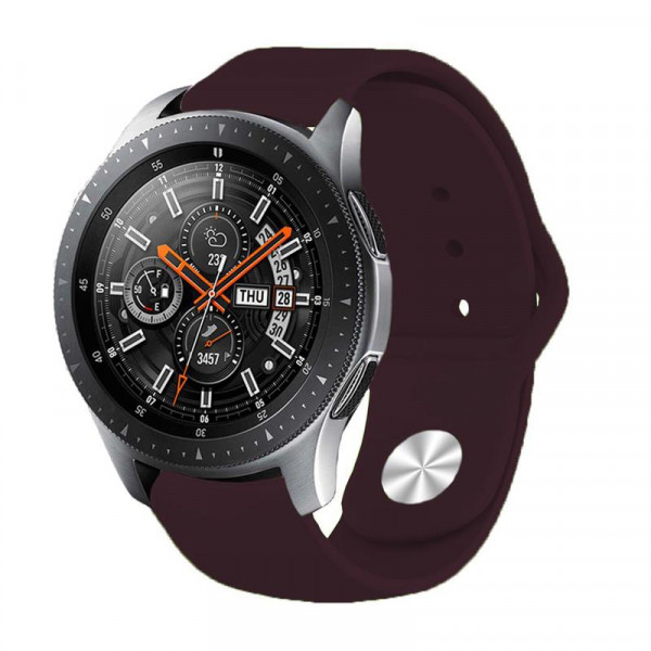 Фото - Ремешок для смарт-часов BeCover for Xiaomi iMi KW66/Mi Watch Color/Haylou LS01/LS02 Purple-Wine (706358)