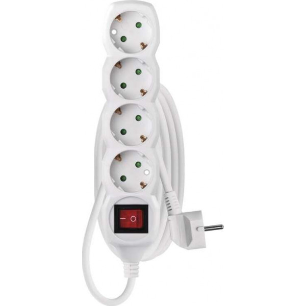 Фото - Сетевой фильтр EMOS P1422, 4 розетки, 2м.