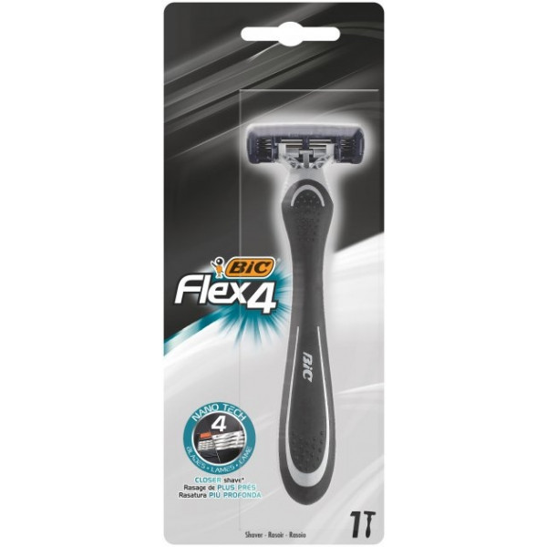 Фото - Станок мужской одноразовый BIC Flex 4 Comfort (3086123394780)