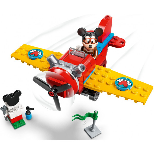 Фото - Конструктор LEGO Mickey and Friends Винтовой самолёт Микки (10772)