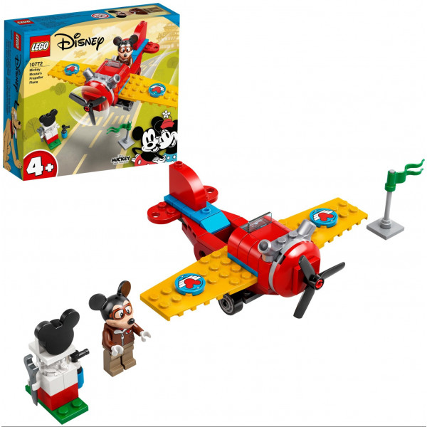 Фото - Конструктор LEGO Mickey and Friends Винтовой самолёт Микки (10772)