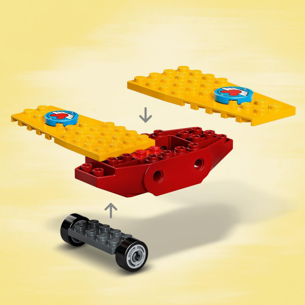 Фото - Конструктор LEGO Mickey and Friends Винтовой самолёт Микки (10772)