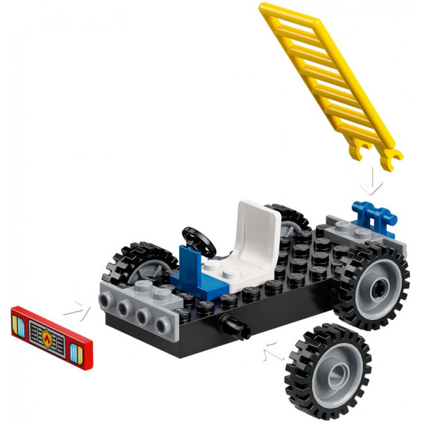 Фото - Конструктор LEGO Mickey and Friends Пожарная часть и машина Микки и его друзей (10776)