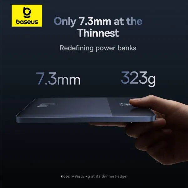 Фото - Батарея мобильная Baseus Blade2 Fast-Charging Power Bank with Digital Display Intelligent Edition 12000mAh 65W Mariana Blue (P10063801323-00)