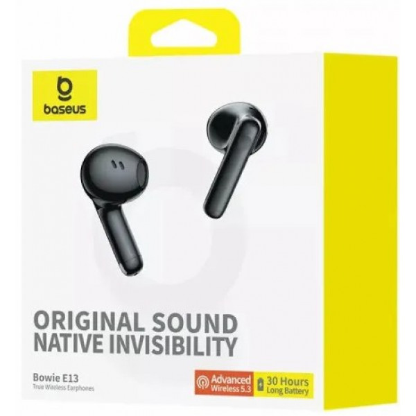 Фото - Наушники вкладыши беспроводные TWS Baseus Bowie E13 Galaxy Black (A00059701127-Z1)