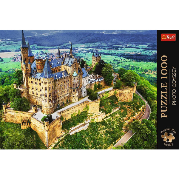 Фото - Пазлы картонные (8+) Trefl Фото Одиссея - "Замок Гогенцоллерн/Германия" 1000 элм. (10825)
