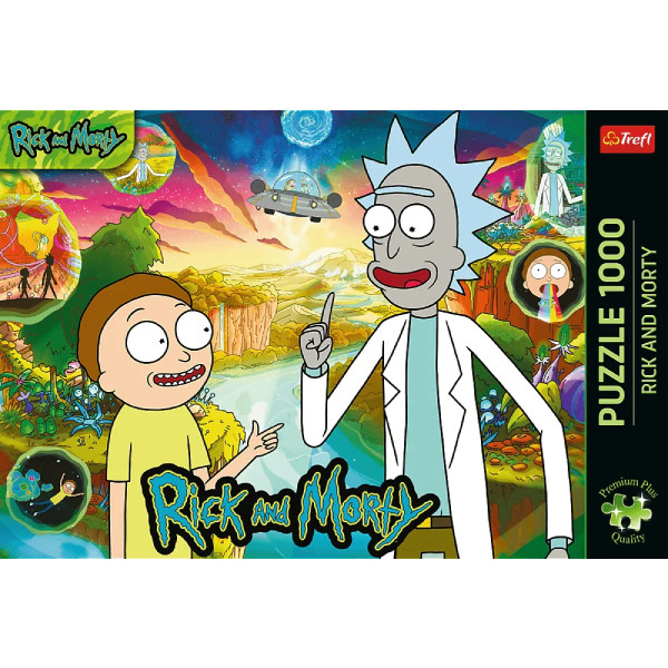 Фото - Пазлы (8+) Trefl "Рик и Морти" (10838)