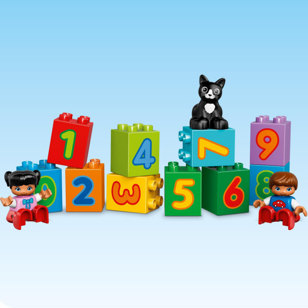 Фото - Конструктор LEGO DUPLO Поезд «Считай и играй» (10847)