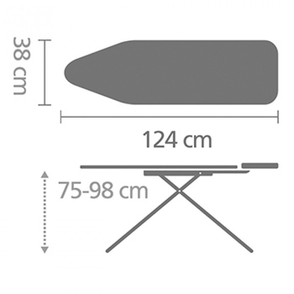 Фото - Гладильная доска Brabantia 124x38 см 108860