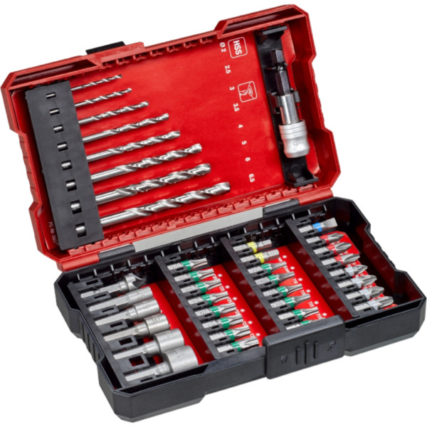 Фото - Набор инструментов Einhell L-Box KWB 39 шт. (108911)