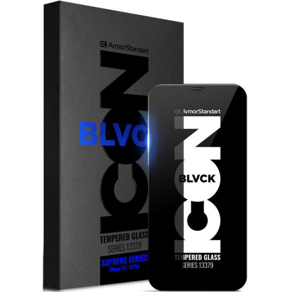 Фото - Защитное стекло для смартфона Armorstandart Supreme Icon 3D for Apple iPhone 12 Pro Max Black (ARM59212) Фото - Защитное стекло для смартфона Armorstandart Supreme Icon 3D for Apple iPhone 12 Pro Max Black (ARM59212)