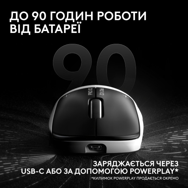 Фото - Мышь беспроводная игровая Logitech G PRO X2 Superstrike Lightspeed (910-007776)