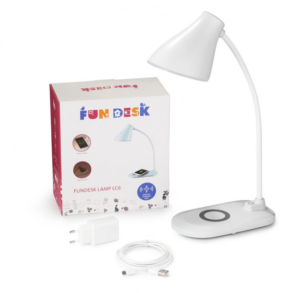 Фото - Уценка - Настольная лампа FunDesk LC6 White