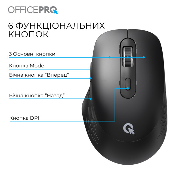 Фото - Мышь беспроводная игровая OfficePro M265B