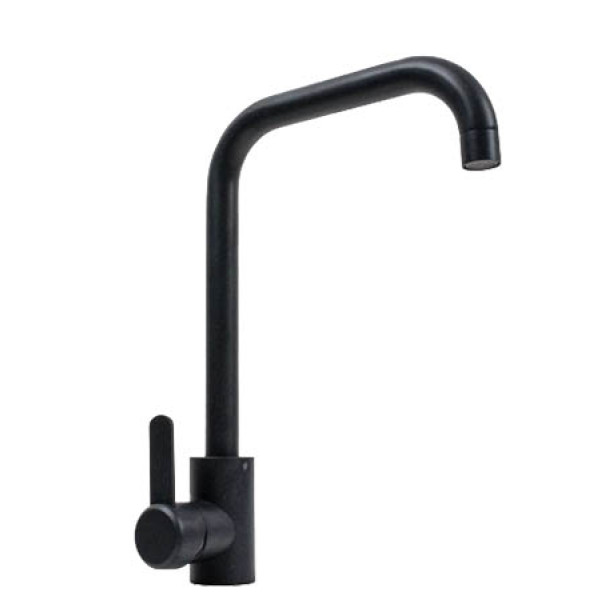 Фото - Смеситель кухонный Platinum KT 11 (3008B-FH) Антрацит