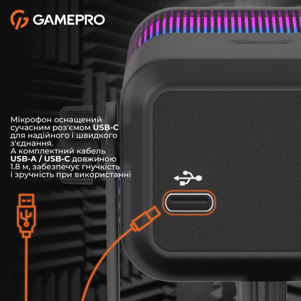 Фото - Микрофон для компьютера проводной GamePro Genesis X-Arctic (UGM117B)