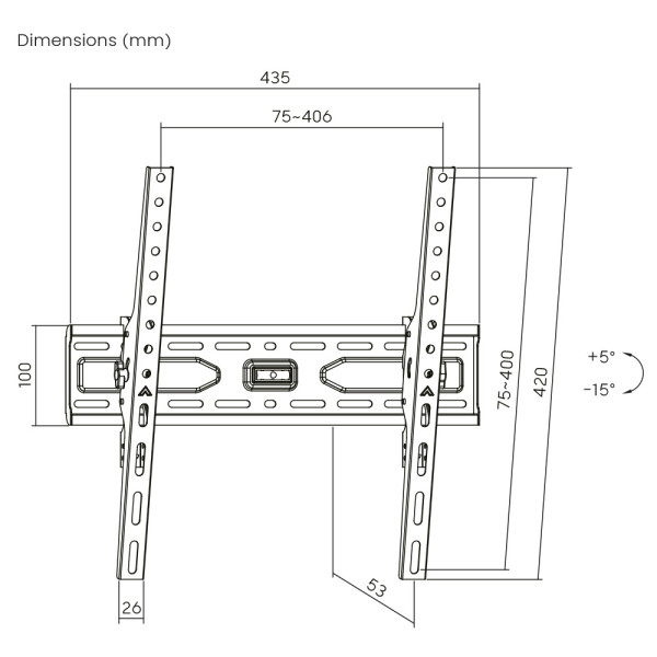 Фото - Крепление для телевизора iTECH PD4T