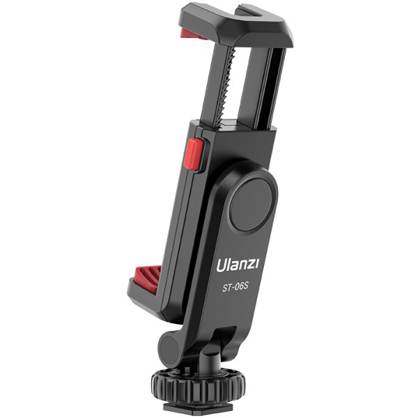 Фото - Штативная голова Ulanzi Plastic Cell Phone Holder Black (UV-2575 ST-06S)