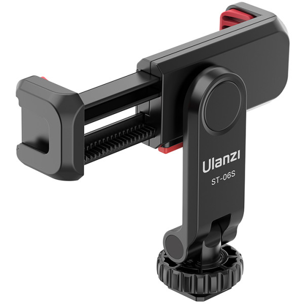Фото - Штативная голова Ulanzi Plastic Cell Phone Holder Black (UV-2575 ST-06S)