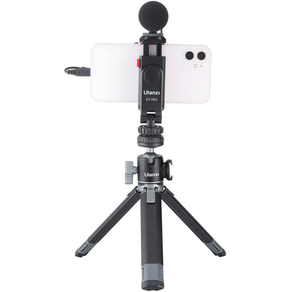 Фото - Штативная голова Ulanzi Plastic Cell Phone Holder Black (UV-2575 ST-06S)