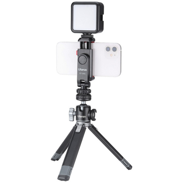 Фото - Штативная голова Ulanzi Plastic Cell Phone Holder Black (UV-2575 ST-06S)