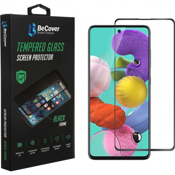 Фото - Защитное стекло для смартфона BeCover for Samsung Galaxy M52 SM-M526 Black (706905)