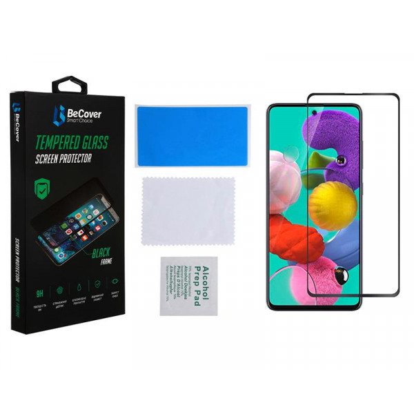 Фото - Защитное стекло для смартфона BeCover for Samsung Galaxy M52 SM-M526 Black (706905)