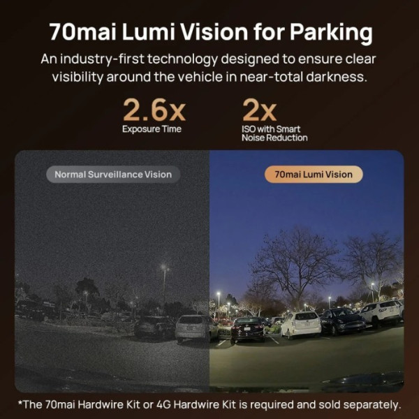 Фото - Видеорегистратор 70mai Dash Cam 4K T800-2 2562Gb Premium Set