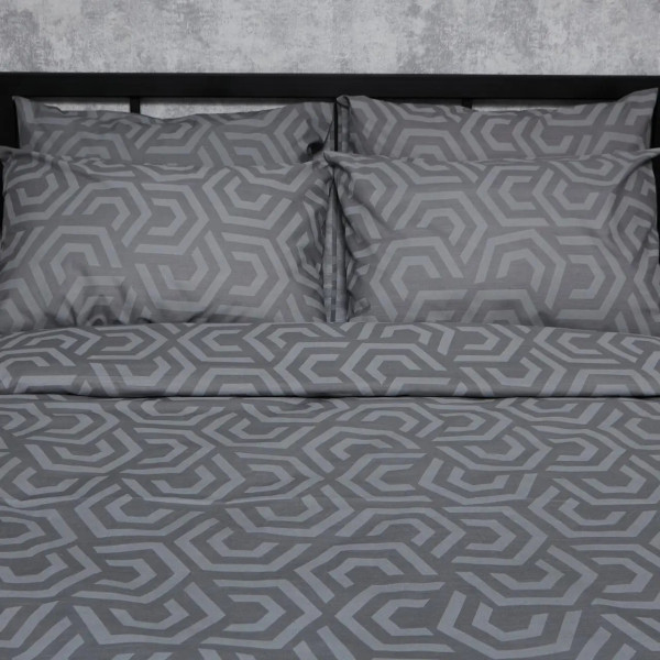 Фото - Комплект постельного белья Moon&Star Бязь Gold Люкс Urban Style 160х220 нав. 2х40х60 (MS-820007230)