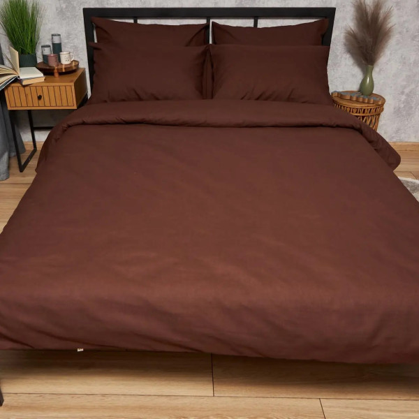 Фото - Комплект постельного белья Moon&Star прост. 220х240 + 2 нав. 70х70 Бязь Gold Люкс Chocolate Dream (MS-880000131)