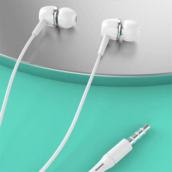 Фото - Наушники вкладыши проводные SkyDolphin SR19 White (SDHF-000408)