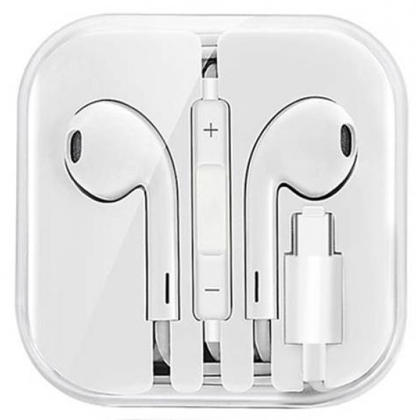 Фото - Наушники вкладыши проводные SkyDolphin SR22 Original design Type-C White (SDHF-000465)