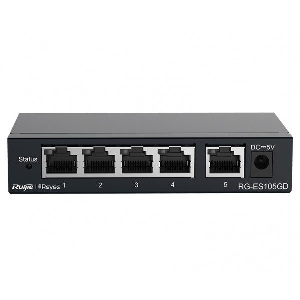 Фото - Коммутатор локальной сети (Switch) Ruijie Reyee RG-ES105GD