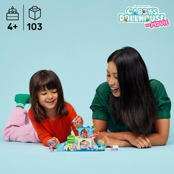 Фото - Конструктор LEGO  Gabby's Dollhouse Аквариумные приключения русалочки Габби (11204)