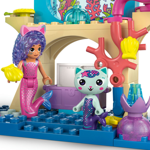 Фото - Конструктор LEGO  Gabby's Dollhouse Аквариумные приключения русалочки Габби (11204)