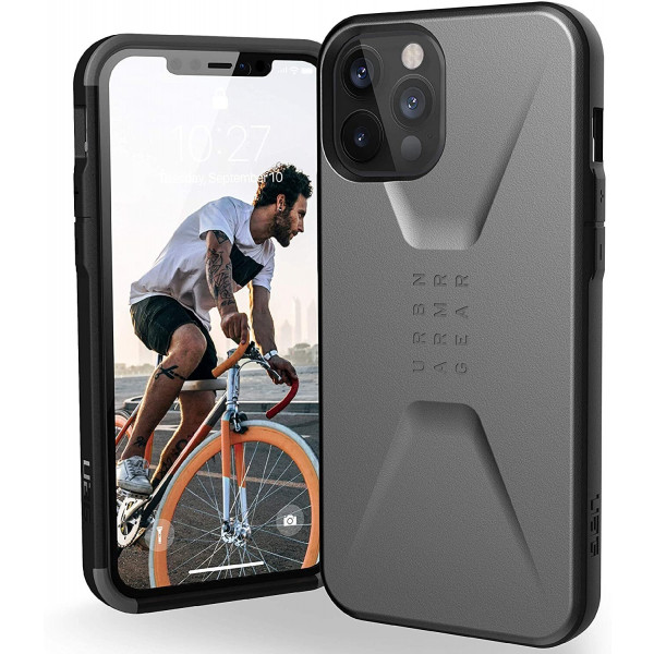 Фото - Чехол для смартфона UAG iPhone 12 Pro Max Civilian, Silver (11236D113333)
