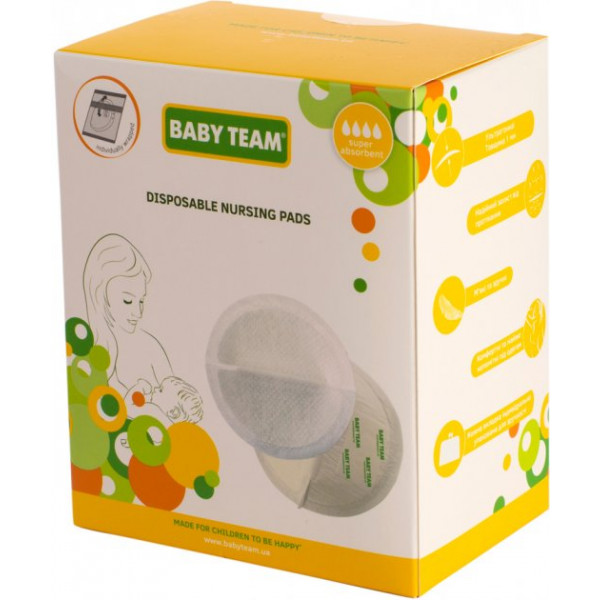 Фото - Прокладки для груди Baby Team "Super", 30 шт, (0020)