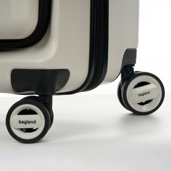 Фото - Чемодан Bagland VELO Large белый (1140521763)