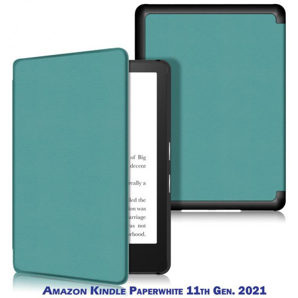 Фото - Чехол для электронной книги BeCover Smart for Amazon Kindle Paperwhite 11th Gen. 2021 Dark Green (707204)