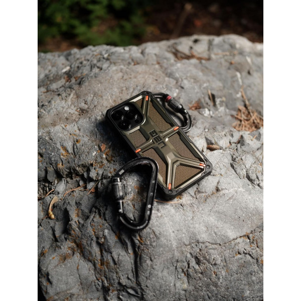 Фото - Чехол для смартфона UAG for Apple iPhone 15 Pro Max Monarch, Kevlar Black (114298113940)
