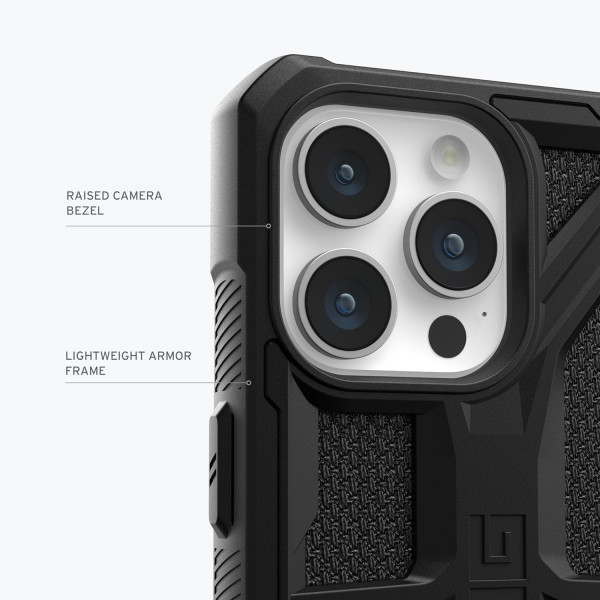 Фото - Чехол для смартфона UAG for Apple iPhone 15 Pro Max Monarch, Kevlar Black (114298113940)