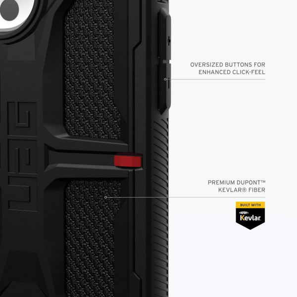 Фото - Чехол для смартфона UAG for Apple iPhone 15 Pro Max Monarch, Kevlar Black (114298113940)