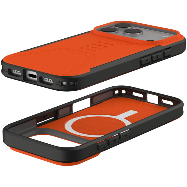 Фото - Чехол для смартфона UAG for iPhone 17 Pro Civilian MagSafe Orange (114545119797)