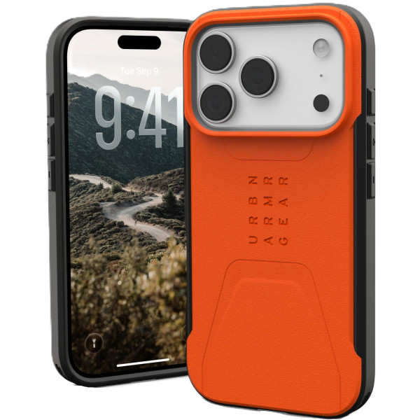 Фото - Чехол для смартфона UAG for iPhone 17 Pro Civilian MagSafe Orange (114545119797) Фото - Чехол для смартфона UAG for iPhone 17 Pro Civilian MagSafe Orange (114545119797)