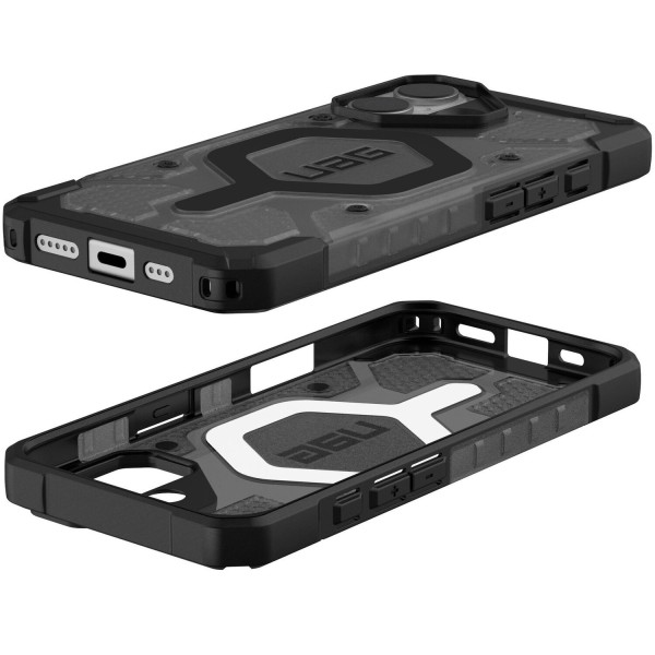 Фото - Чехол для смартфона UAG for iPhone 17, Pathfinder Clear MagSafe, Ash/Black (114553113140)