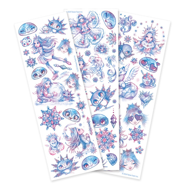 Фото - Тату Nebulous Stars БОДИ-АРТ: ЗВЕЗДНЫЕ РИСУНКИ в ассортименте (11458)