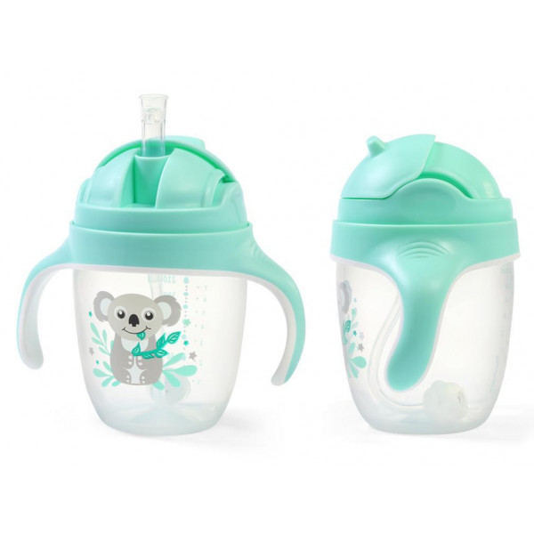 Фото - Поильник-непроливайка детский BabyOno 240 мл Коала (1464/03)